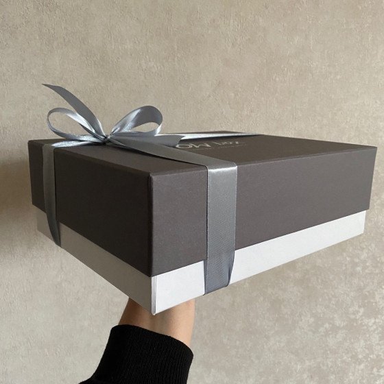 Корпоративний подарунковий набір з кавою брендований