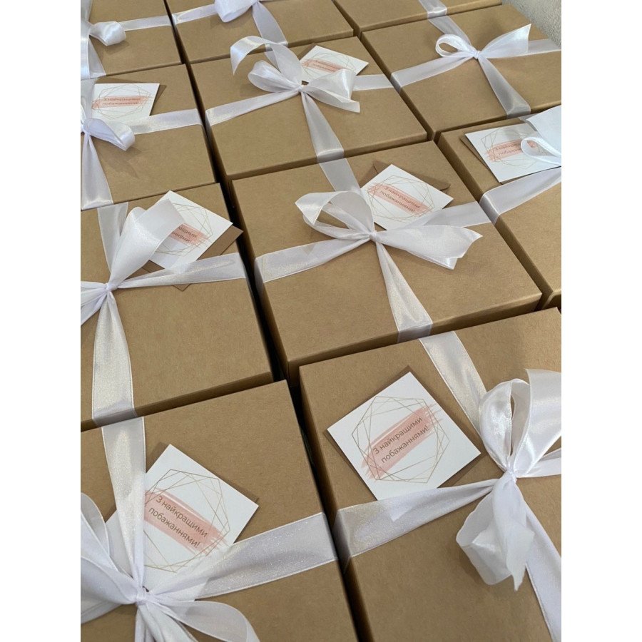 Подарунковий набір з кавою, чаєм та солодощами №503