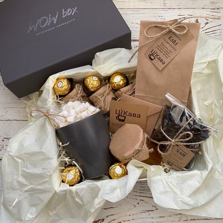 Корпоративні подарунки "Кавові бокси"