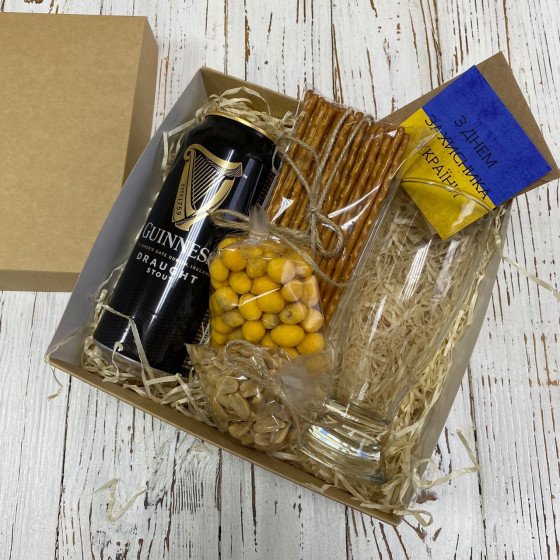 Подарунковій бокс з пивом для чоловіка