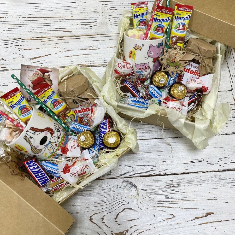 Подарунки дітям на Миколая. Солодощі
