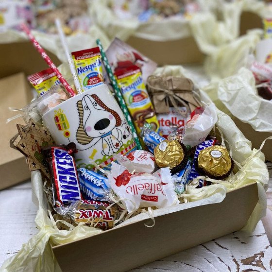 Подарунки дітям на Миколая. Солодощі