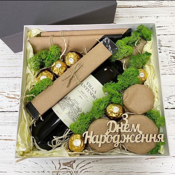 Подарунковий бокс шефу на день народження