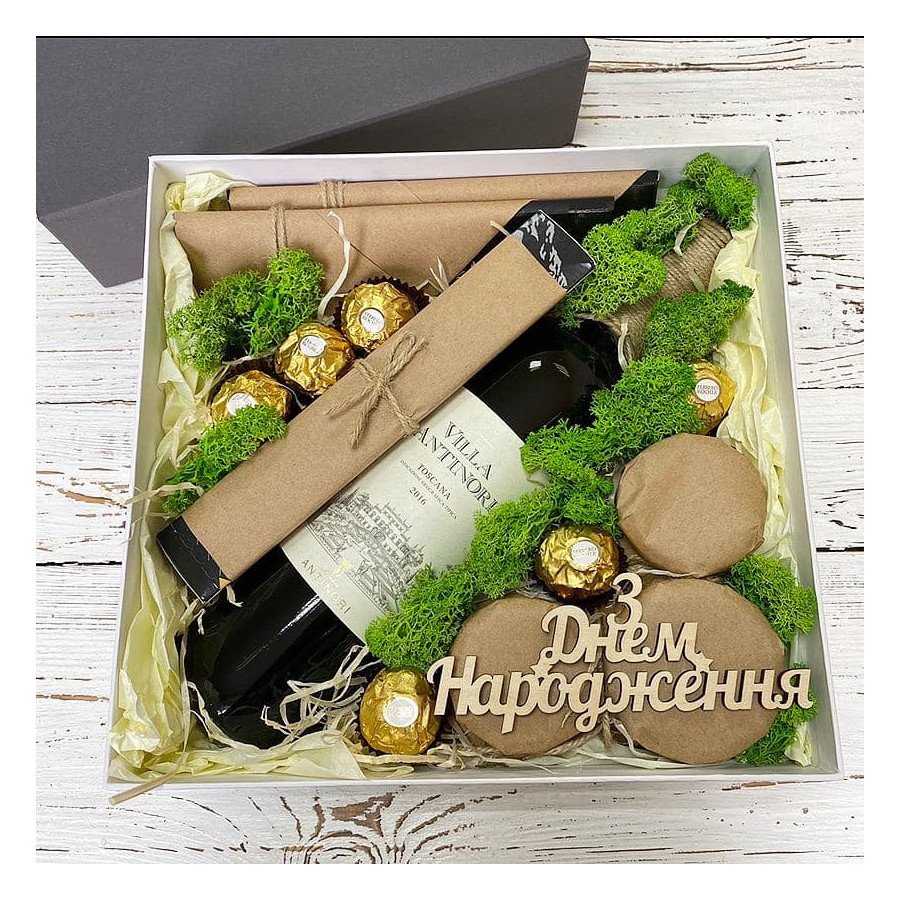 Подарунковий бокс шефу на день народження