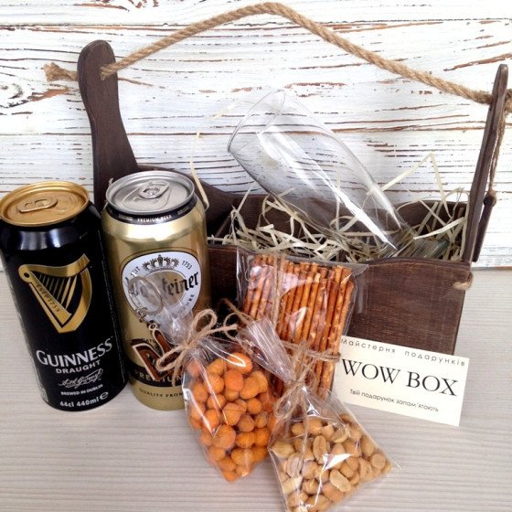 Пиво і бокал в подарунковому наборі N93