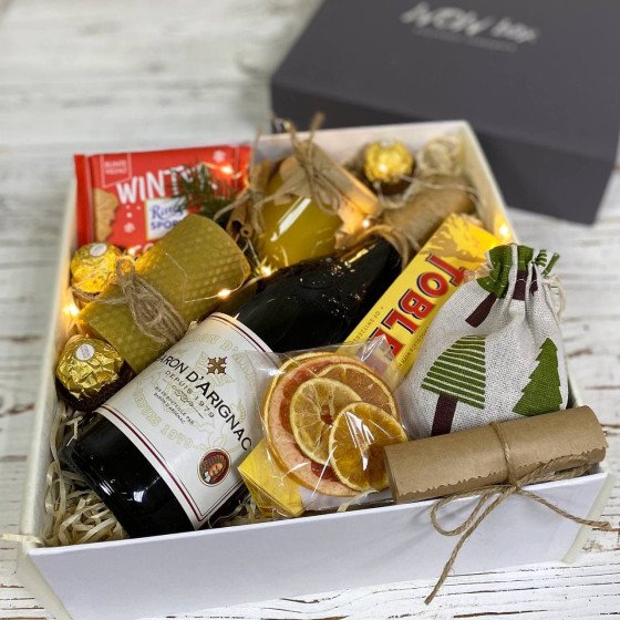 Набір для глінтвейну "Новорічний" з солодощами