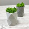 Кашпо з бетону декоративне