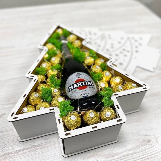 Новорічний бокс з мартіні