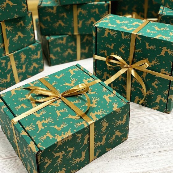 Подарунок від Миколайчика з 3 пряниками 4410