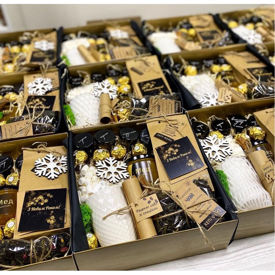 Корпоративні подарунки "Кавові бокси"