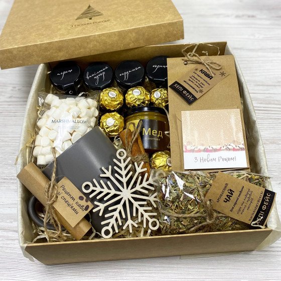 Корпоративні подарунки "Кавові бокси"