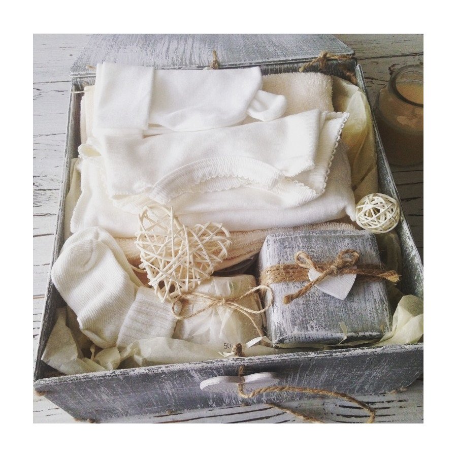 Набір-подарунок на народження дитини складений