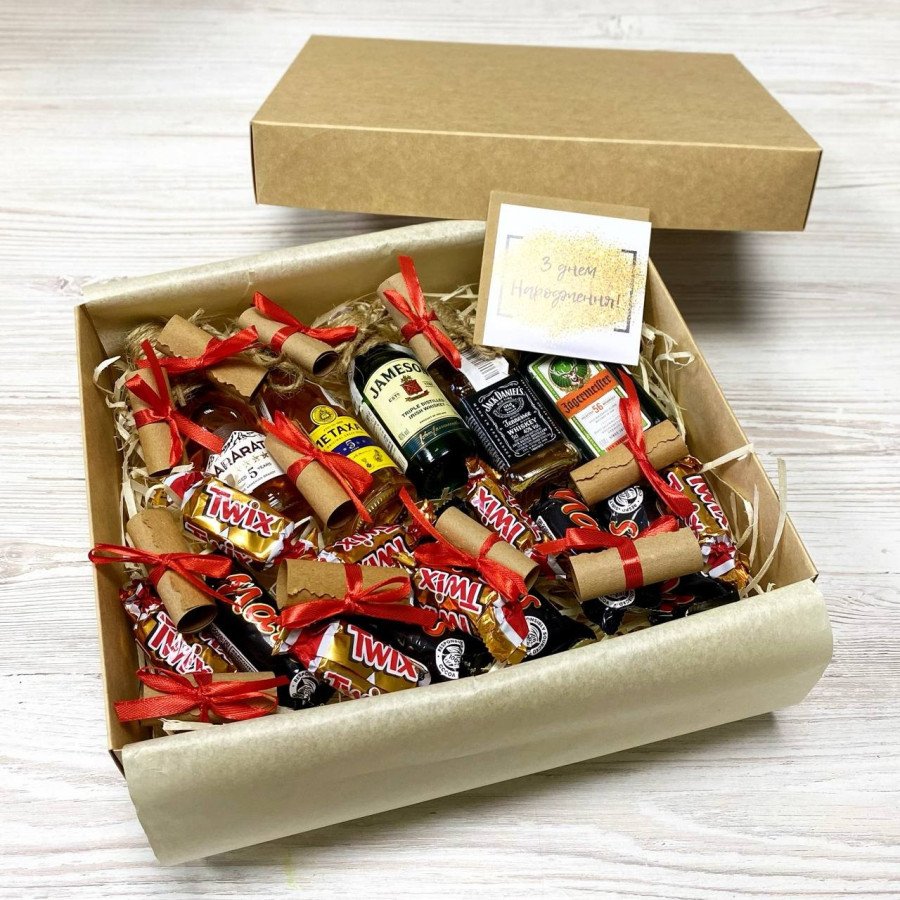 Набір в подарунок з міні-алкоголем