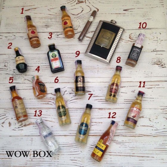 Приклад міні пляшечок 4