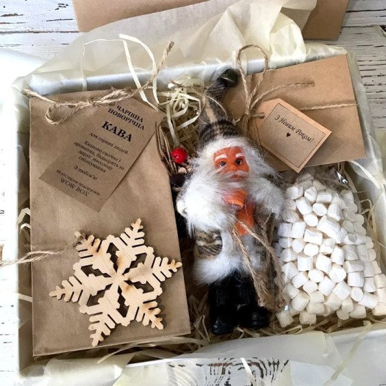 Подарунок під ялинку кавовий Подарунки на Новий Рік - 5