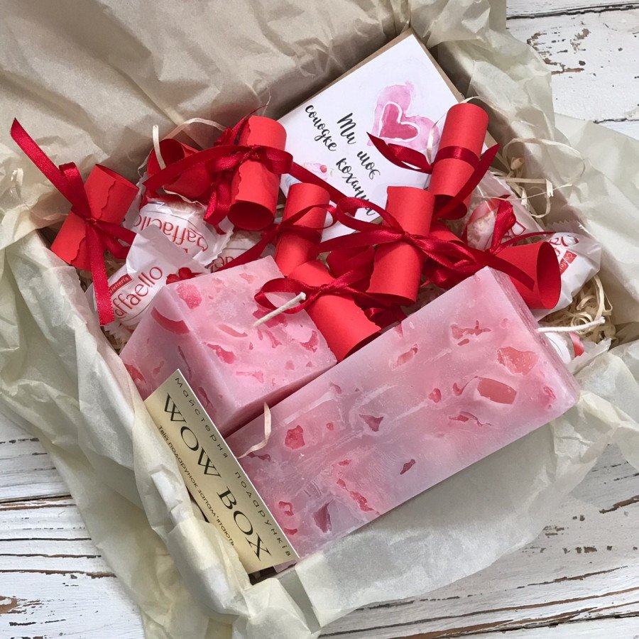 Подарунковий набір "Декоративні свічки" №193