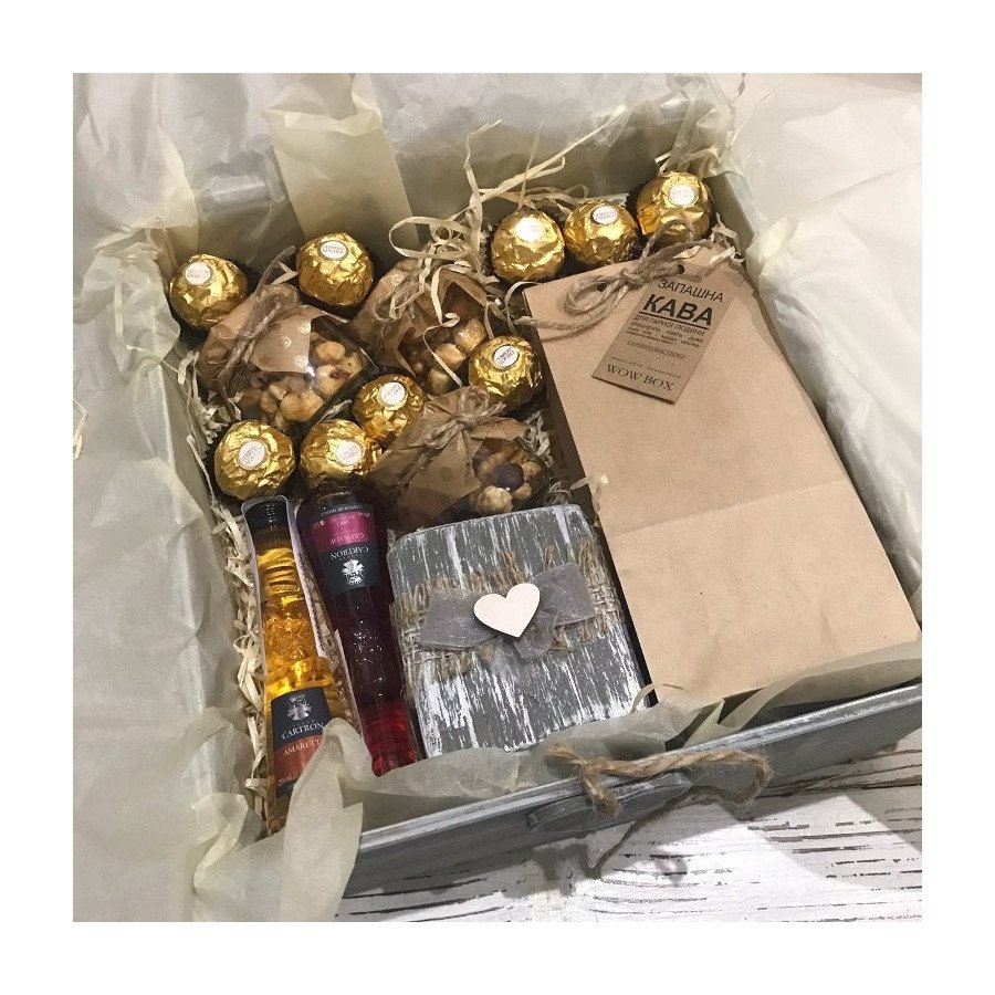 Подарунковий набір "Кава з лікером"