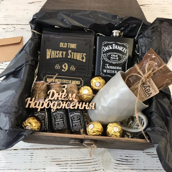 Подарок мужчине оригинальный в наборе N 1 открытка