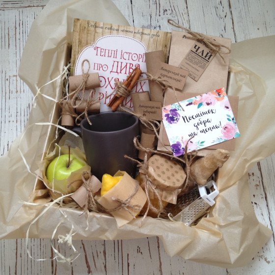 Чайний набір з книгою, 1 чашечка