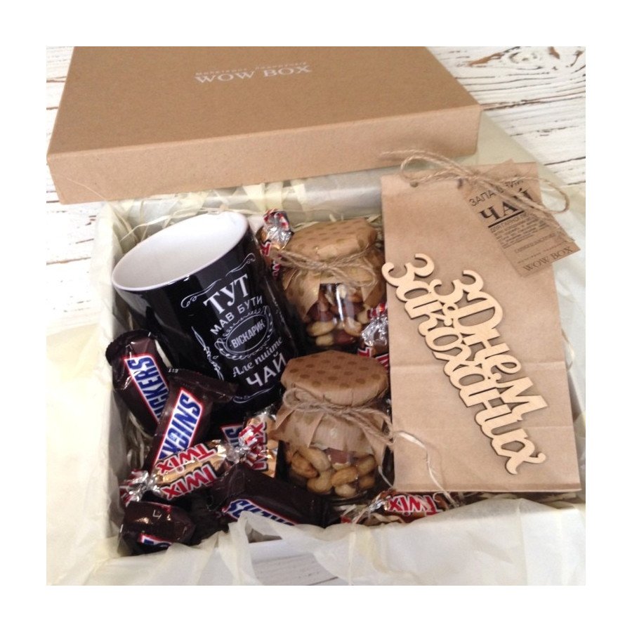 Чайний подарунок №247 Чоловічі подарункові набори - 2