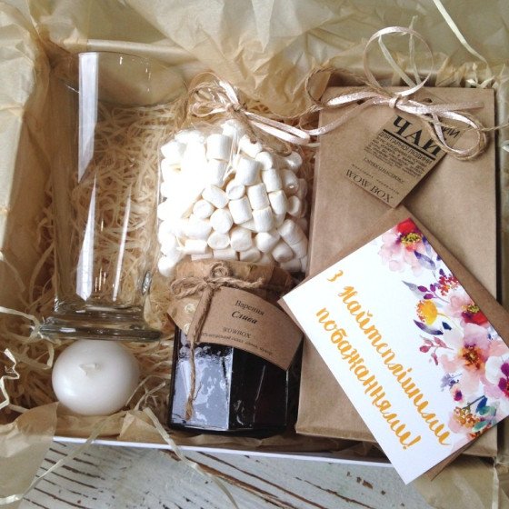 Чайний набір з варенням і чашкою №256