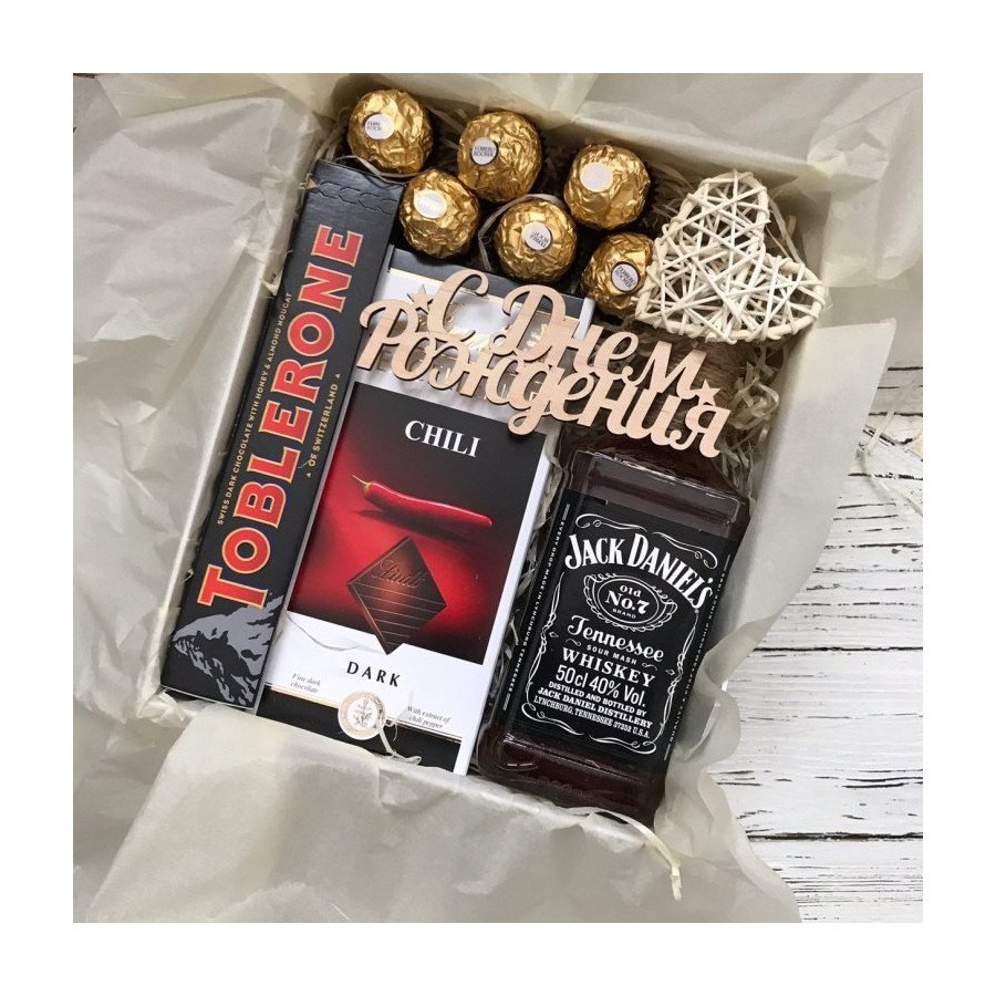 Подарунок на день народження чоловікові №287 Подарунки WOW BOX - 1